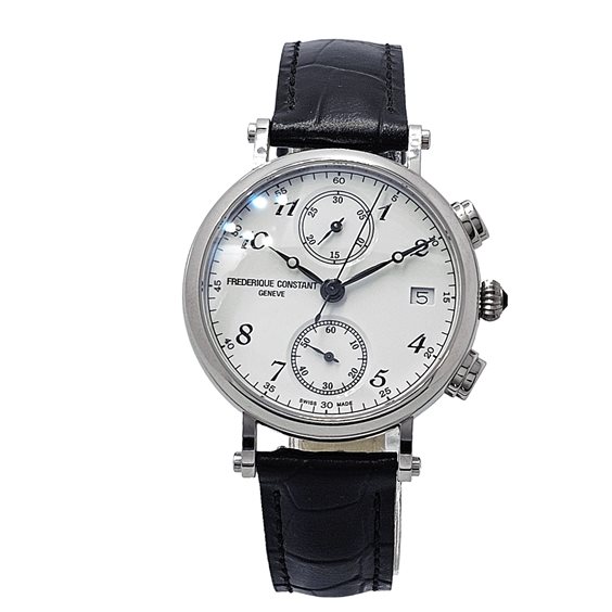 Orologio Frederique Constant Donna Classics Chronograph in Acciaio FC291A2R6 - FC291A2R6